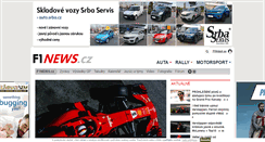 Desktop Screenshot of f1news.autoroad.cz